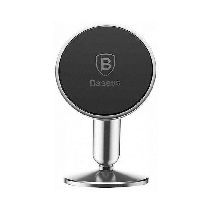 Автомобильный держатель для телефона Baseus Magnetic Bullet An On-board Bracket Silver (SUYZD-0S) 00630 фото