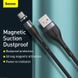 Кабель Baseus Zinc Magnetic Safe Fast Charging USB - Micro USB 2.4A 1m Black (CAMXC-KG1) 00518 фото 5