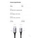 Кабель UGREEN US304 USB-C to Lightning PD 20W Cable Aluminum Shell Braided 2m Black (60761) 00997 фото 9