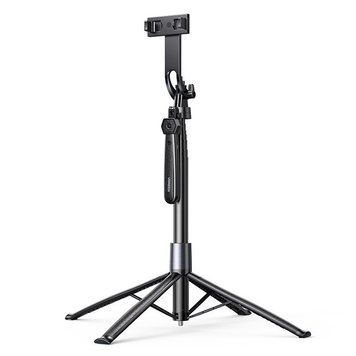 Трипод для телефона блютуз UGREEN LP849 4-Leg Bluetooth Selfie Stick Tripod Stand 1700mm монопод з треногою штатив для камери з різьбою 1/4 дюйми чорний (45301) 01380 фото