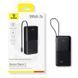 Зовнішній акумулятор повербанк BASEUS Bipow 2 Digital Display Power Bank 20W 20000mAh Black (P10077101113-01)