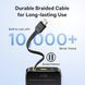 Зовнішній акумулятор повербанк BASEUS EnerFill FC51 Bipow 2 Pro Power Bank 22.5W 10000mAh Black (E0027600)