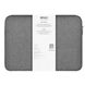 Чехол папка для ноутбука до 16 дюймов WIWU Minimalist Laptop MacBook Sleeve Gray 01054 фото 7