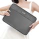 Чехол папка для ноутбука до 14 дюймов WIWU Minimalist Laptop MacBook Sleeve Gray 01053 фото 1