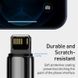 Кабель Baseus Tungsten Gold Fast Charging USB - Lightning 2.4A 1m Black (CALWJ-01) 00888 фото 3