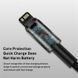 Кабель Baseus Tungsten Gold Fast Charging USB - Lightning 2.4A 1m Black (CALWJ-01) 00888 фото 8