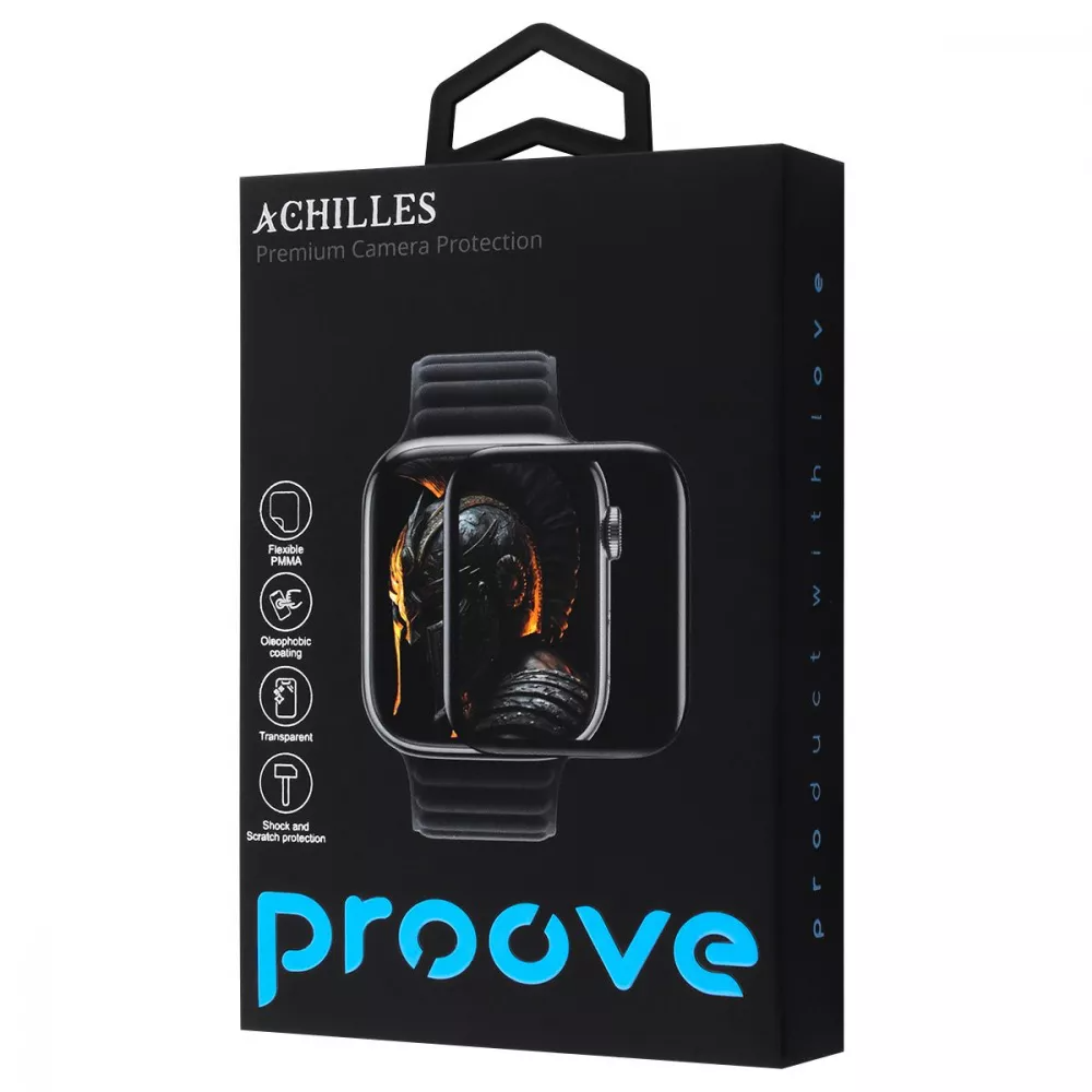 Защитное стекло для часов Apple Watch Series 7/8/9 41mm Proove Achilles (PGPWS941MM01) 01126 фото