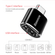 Адаптер Baseus USB Female to Type-C Male adapter converter Black (CATOTG-01) 00112 фото 2