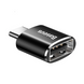 Адаптер Baseus USB Female to Type-C Male adapter converter Black (CATOTG-01) 00112 фото 1