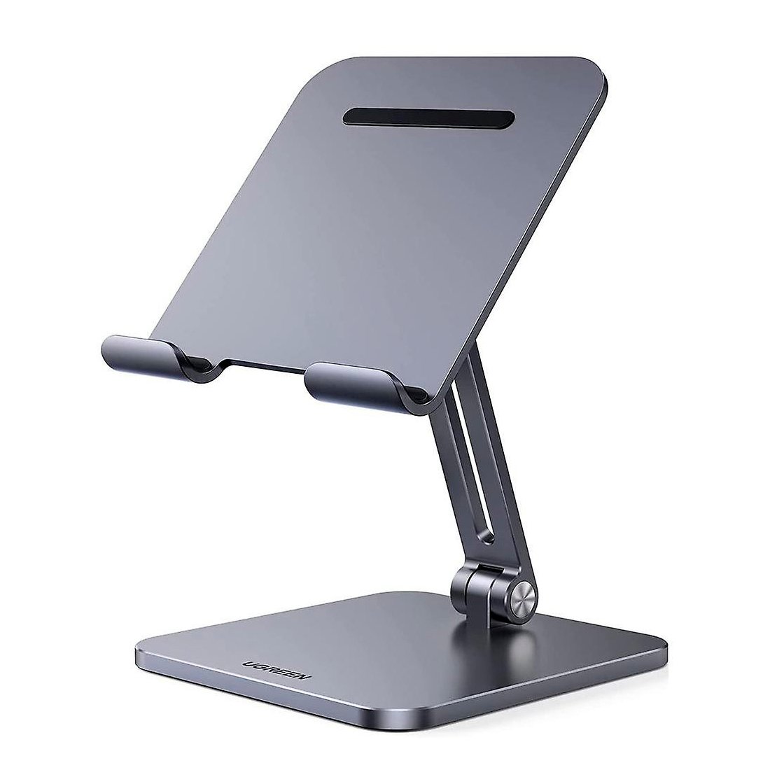 Подставка для планшета и телефона UGREEN LP134 Foldable Metal Tablet Stand Gray (40393) 01086 фото