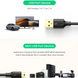 Кабель UGREEN US132 USB-A 2.0 Male to MiniUSB 5 Pin Male Cable 1m Black (10355) 00248 фото 4