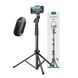 Трипод для телефона блютуз UGREEN LP680 Selfie Stick Tripod 1800mm монопод з треногою штатив для камери з різьбою 1/4 дюйми (15609) 01248 фото 10