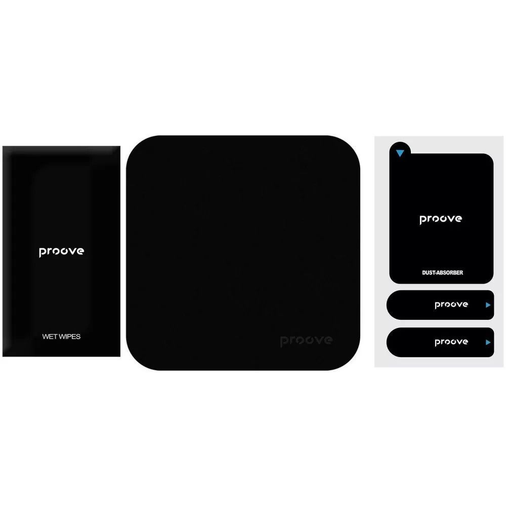 Противоударное не царапающееся защитное стекло для iPhone 16 Pro Max PROOVE Diamond-Like Carbon (PGDLCI16PM01) 01194 фото