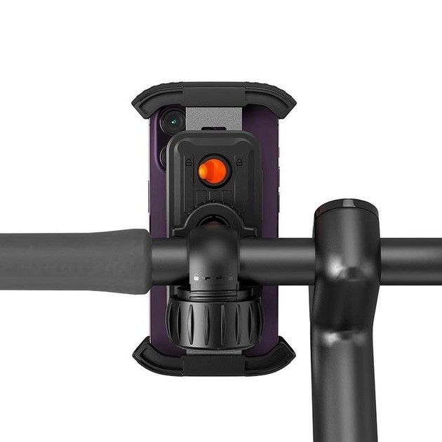 Велосипедный держатель для телефона BASEUS Quick Go Series Black (C40561500113-00) 01089 фото