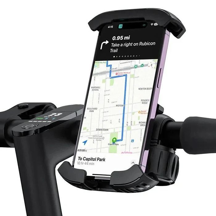 Велосипедный держатель для телефона BASEUS Quick Go Series Black (C40561500113-00) 01089 фото