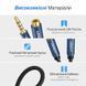 Кабель подовжувач Jack 3.5mm AUX мама тато UGREEN AV118 Male to Female Extension Audio Cable 3 метри чорний (10595) 01273 фото 8