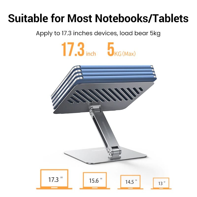 Подставка для ноутбука UGREEN LP339 Full Angle Holder For Laptop Gray (40291)