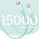 Кабель UGREEN US387 Type-C - Lightning 20W 3A Silicone Cable 1m Green (20308) 01007 фото 7
