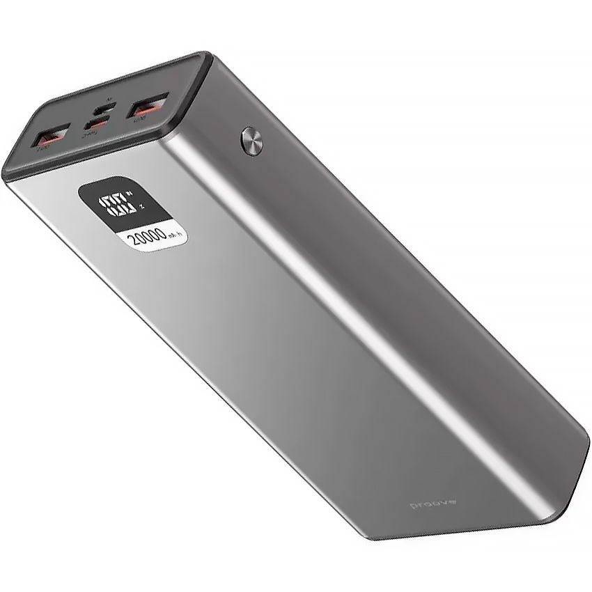 Внешний аккумулятор повербанк с быстрой зарядкой Proove Guardian Power Bank 22.5W 20000mAh Gray (PBG222210004)