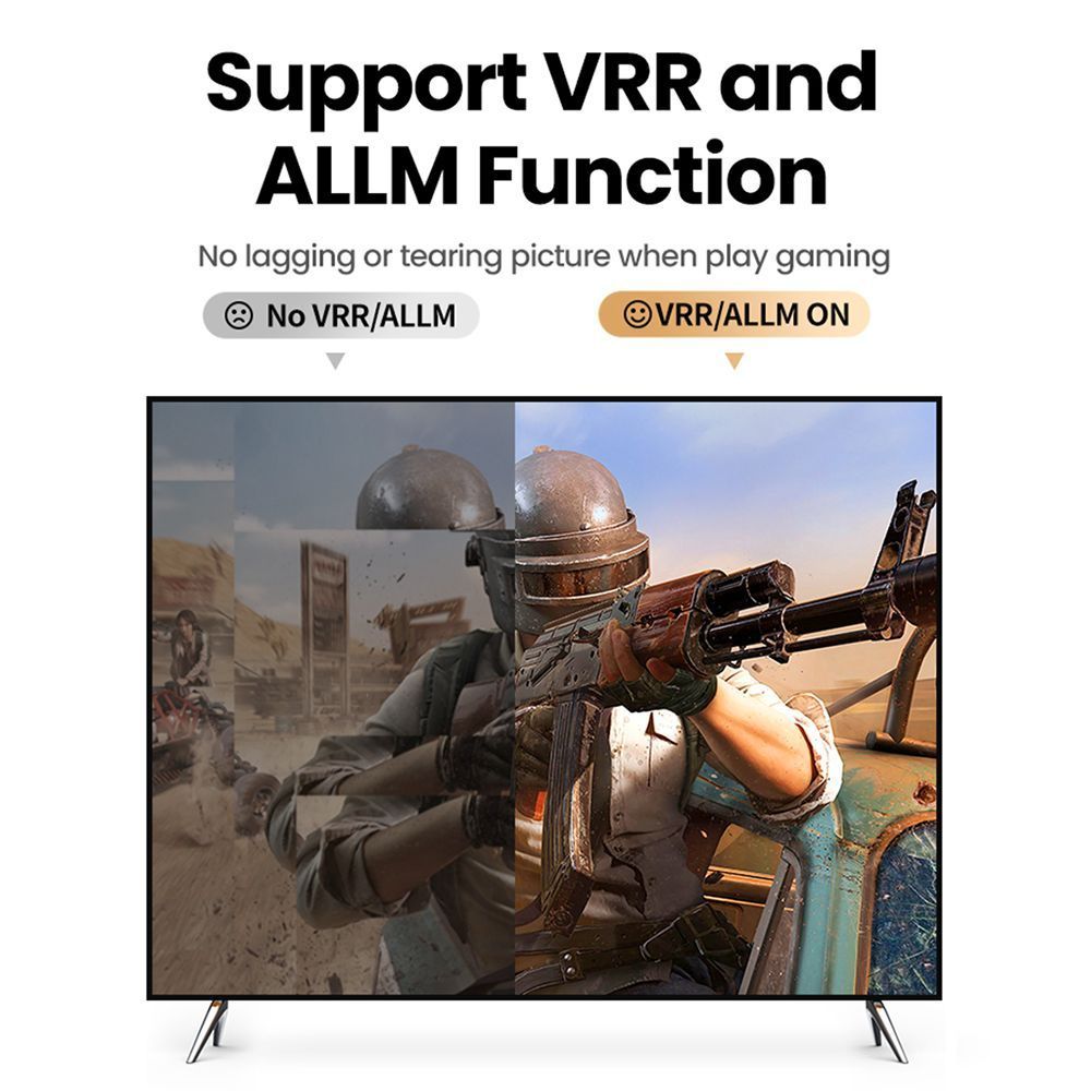 Кабель Type-C на HDMI 2.1 UGREEN CM565 M/M 8K60Hz 4K120Hz Adapter 1.5m Metal Gray (90451)  01151 фото