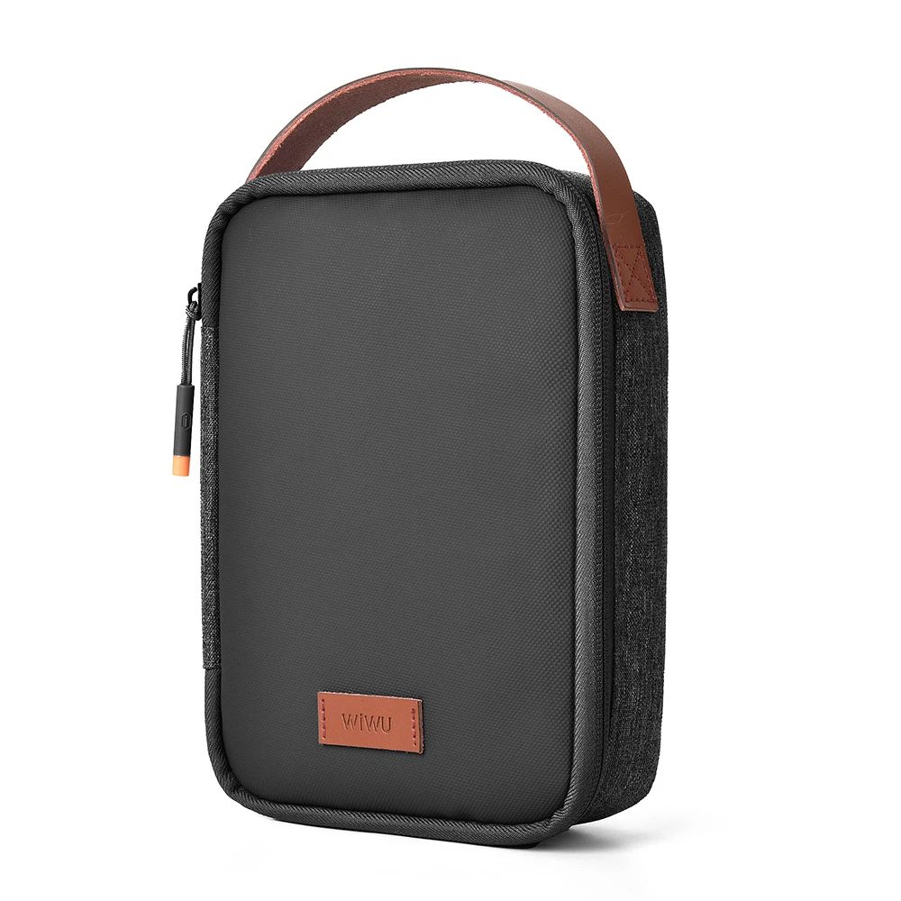 Сумка органайзер для аксесуарів WIWU Minimalist Travel Pouch Black 01051 фото