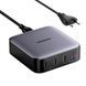 Мережевий зарядний пристрій настільний UGREEN CD328 1USB+3Type-C 100W Nexode 2m GaN Desktop Charger Gray (90928) 00947 фото 1