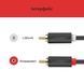 Аудіо кабель 2RCA Male to 2RCA Male UGREEN AV104 Hi-Fi Cable 5м Black (10520) 01348 фото 6