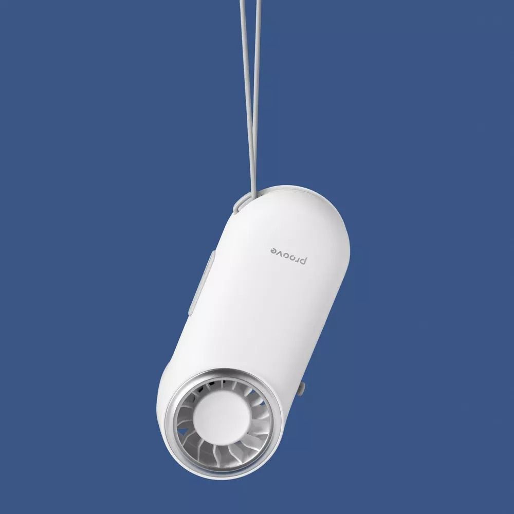 Ручной мини вентилятор на аккумуляторе Proove Wing White (PFWG04002002) 01356 фото