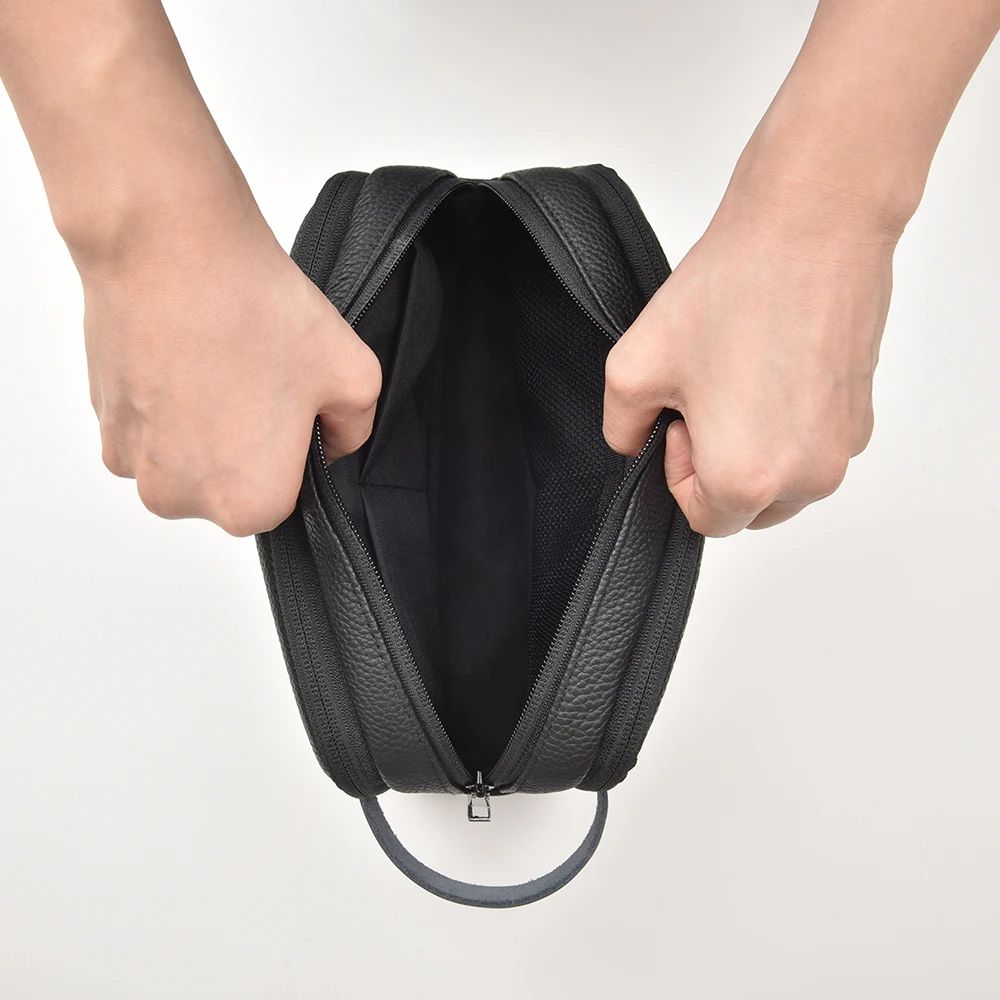 Сумка органайзер для аксессуаров WIWU Salem Anti-Theft Pouch Black 01050 фото