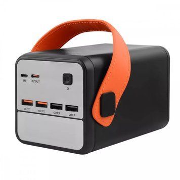 Зовнішній акумулятор повербанк з швидкою зарядкою Proove Powerbox Power Bank 65W 60000mAh Black (PBPB65412201)