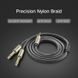 Аудио кабель UGREEN AV126 Jack 3.5mm TRS to Dual Jack 6.35mm TS Audio Cable 2м Gray (10615) 01101 фото 6