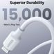 Кабель UGREEN US171 Type-C - Lightning PD 20W 3A Cable Rubber Shell 2m White (60749) 00996 фото 6