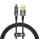 Кабель Baseus Explorer Series Auto Power-Off USB - Lightning 2.4A 2m Black (CATS000501) 00859 фото 2
