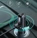 Автомобильный FM модулятор Baseus Energy Column Car Wireless MP3 Charger 2USB 18W Dark gray (CCNLZ-C0G) 00745 фото 4