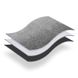 Автомобильное полотенце из микрофибры Baseus Easy Life Car Washing Towel 40x80см Gray (CRXCMJ-A0G) 00679 фото 7