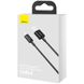 Кабель Baseus Superior Series Fast Charging USB - Lightning 2.4A 1m Black (CALYS-A01) 00892 фото 7