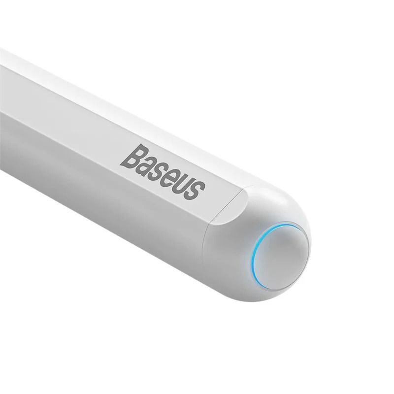 Стилус для iPad Айпад с магнитным креплением Apple Pencil BASEUS Smooth Writing 3 Series Wireless Charging White (P80080803211-00) 01204 фото